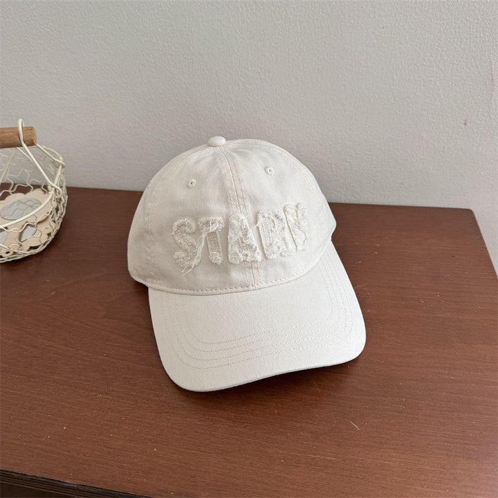 Women's Casual Distressed Baseball Cap Bowlift