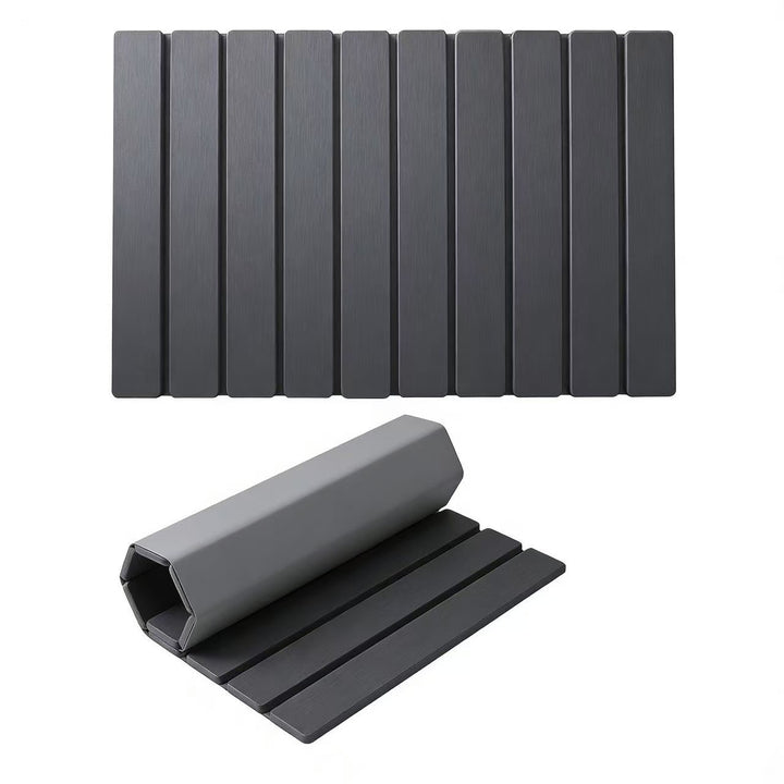 Decorative Marble Striped Kitchen Drying Mat