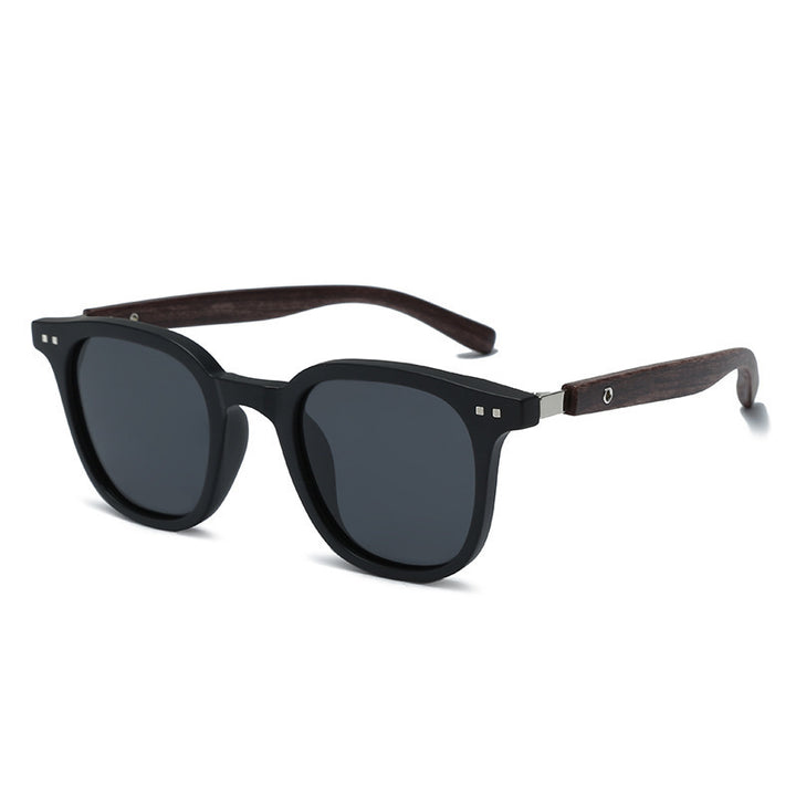 Vintage-Inspired Square Frame Sunglasses Bowlift