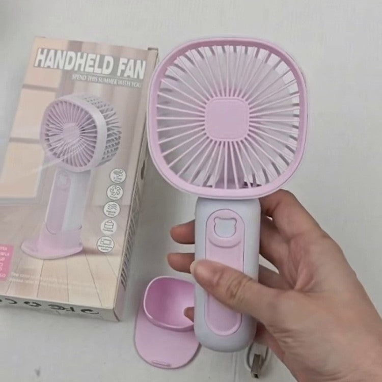 Unisex Portable USB Hand Fan with Ergonomic Design Bowlift