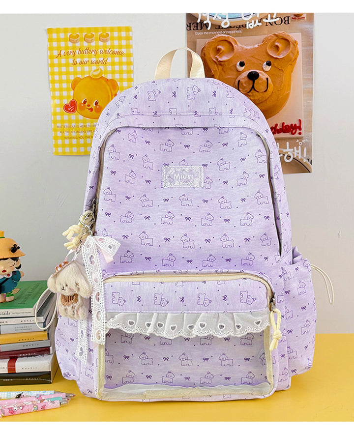 Cute Cartoon-Themed Daily Backpack