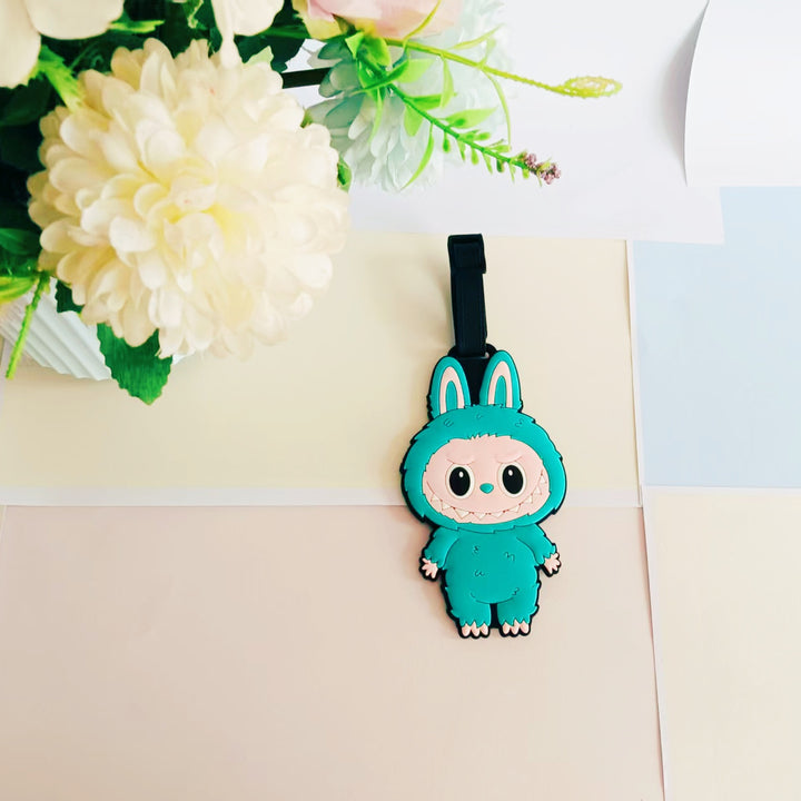 Unisex Cute Cartoon Bunny Luggage Tag Bowlift