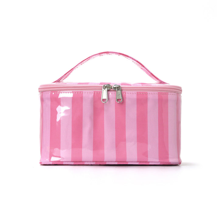 Cosmetic organizer with carry handle and water-repellent coating Bowlift