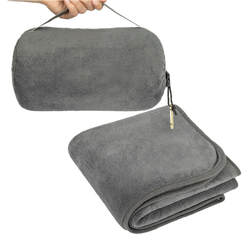 Women's Portable Microfiber Blanket Bowlift