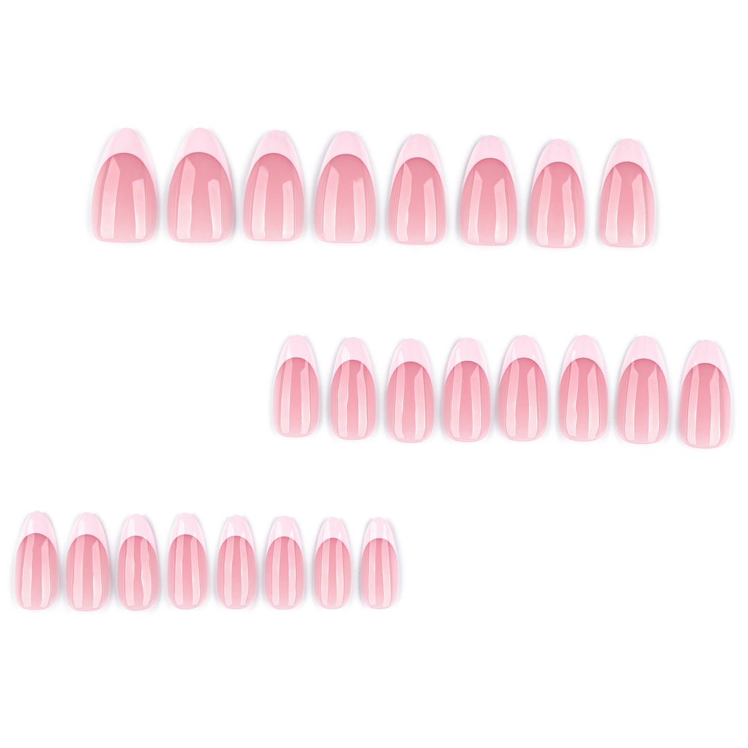 Stylish French Nail Extensions Bowlift