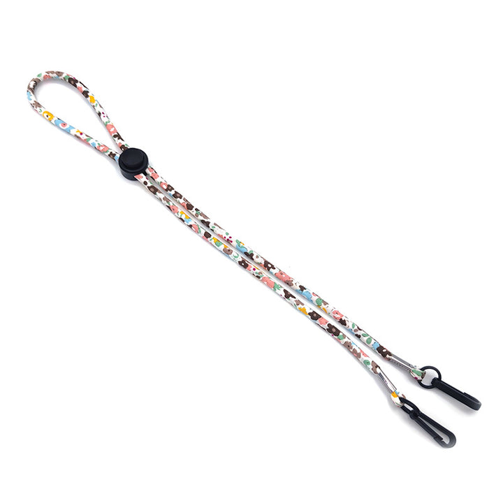 Adjustable Floral Eyewear Retainer Bowlift