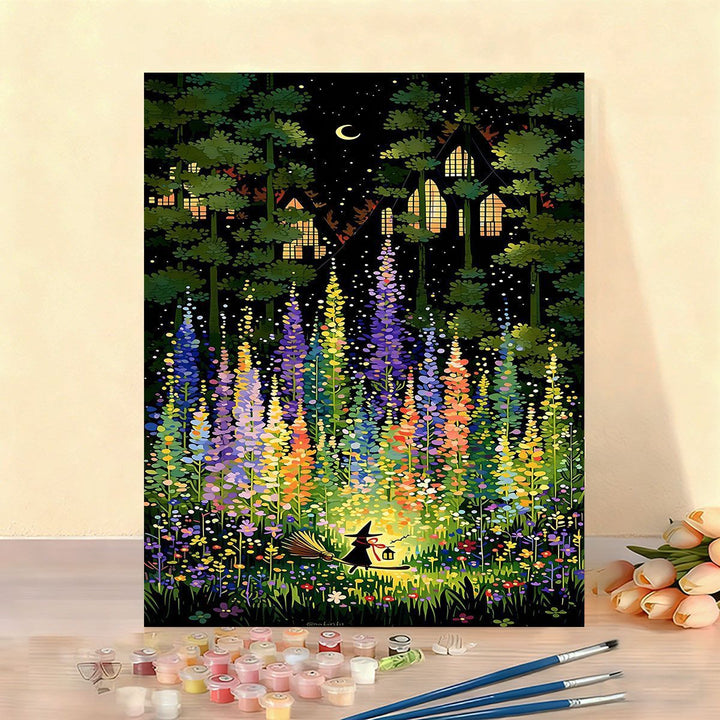 Whimsical Forest Adventure Art Print Bowlift