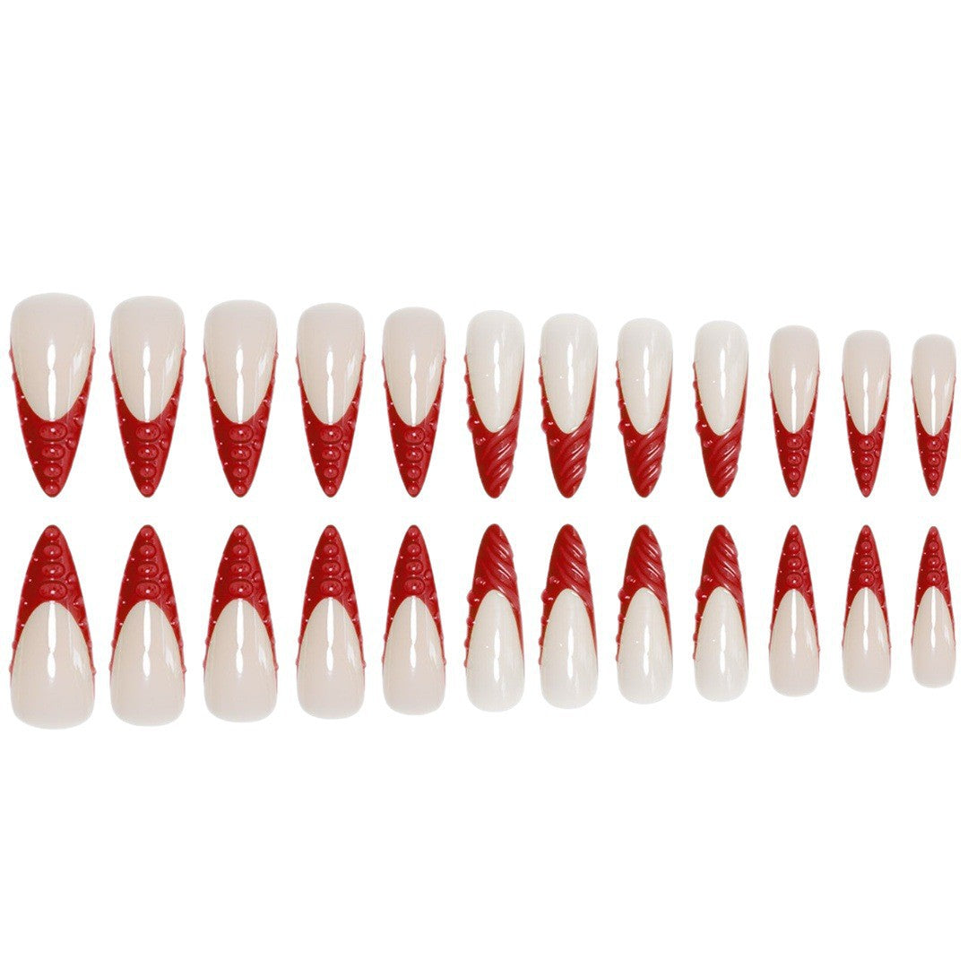 Decorative Sculpted Nail Art Bowlift