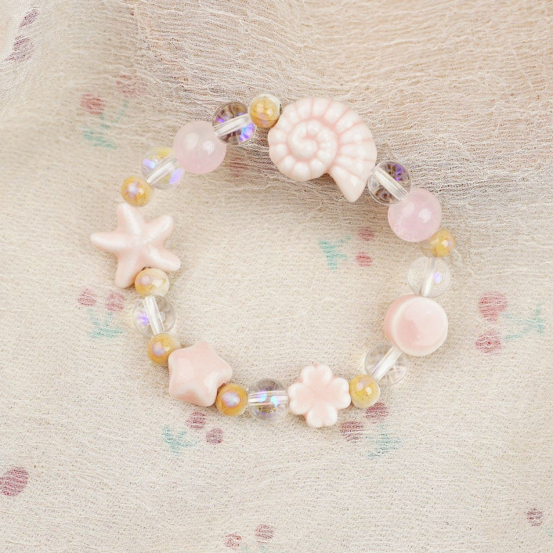 Heart-Shaped Beaded Bracelet Bowlift