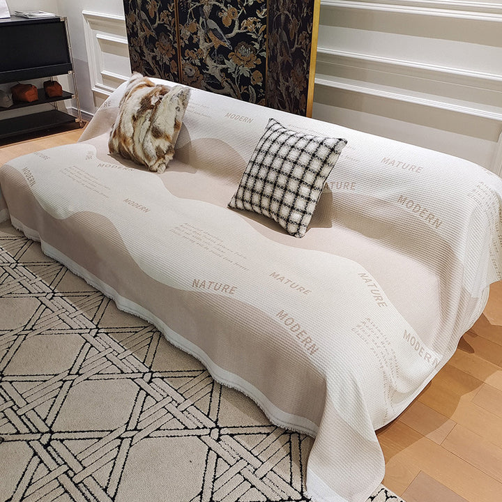 Cozy Contemporary Sofa Throw Blanket