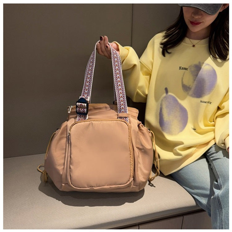 Stylish Multi-Pocket Diaper Tote Bowlift