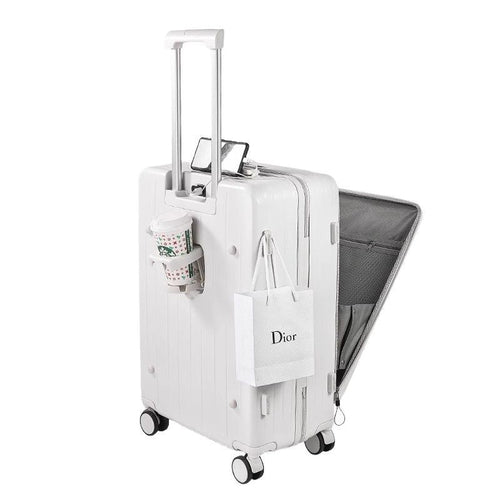 Unisex Premium Multi-Compartment Hard-Shell Rolling Suitcase Bowlift