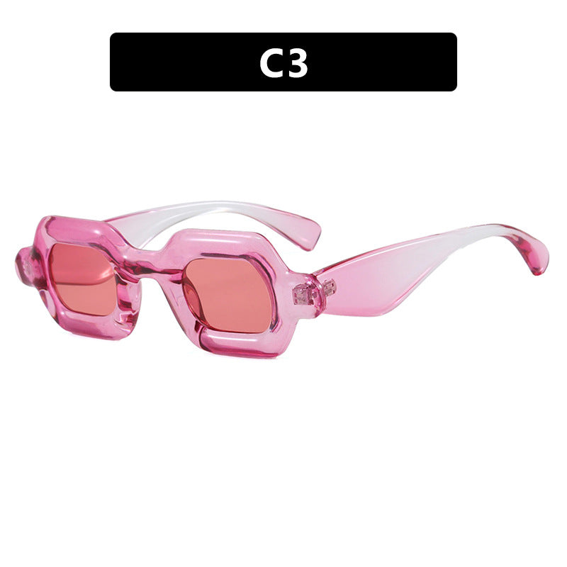 Women's Shaped Sunglasses Bowlift