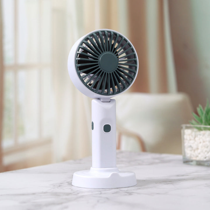 Unisex Portable Table Fan with Charging Station Bowlift