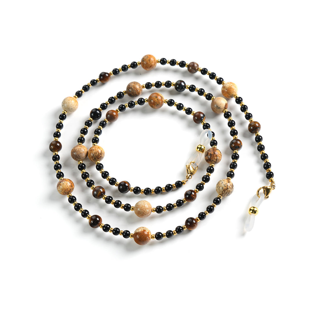Beaded Eyewear Chain Bowlift