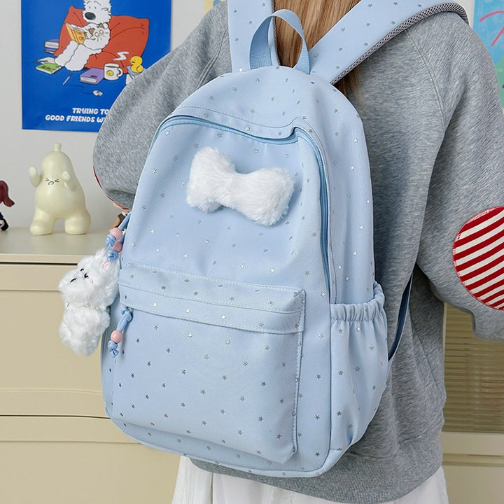 Backpack with Playful Design and Practical Storage Spaces Bowlift