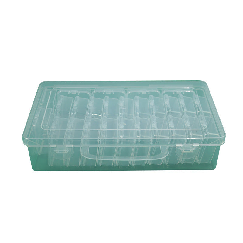 Clear Multi-Compartment Storage Box Bowlift