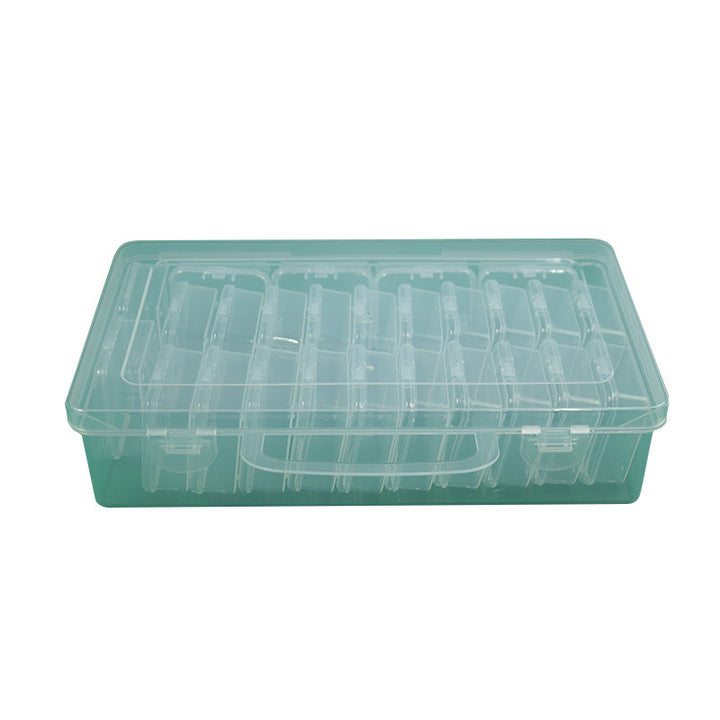 Clear Multi-Compartment Storage Box Bowlift