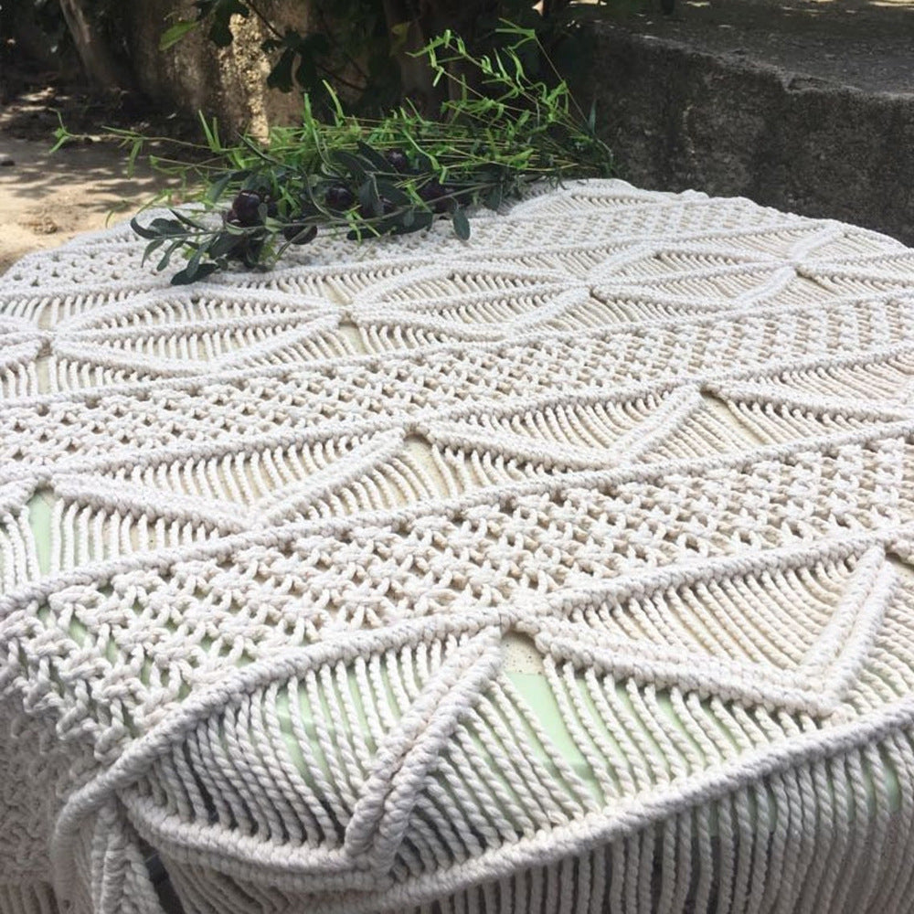 Bohemian Macrame Table Cover Bowlift