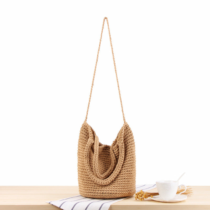 Hand-knotted tote bag with sophisticated design Bowlift
