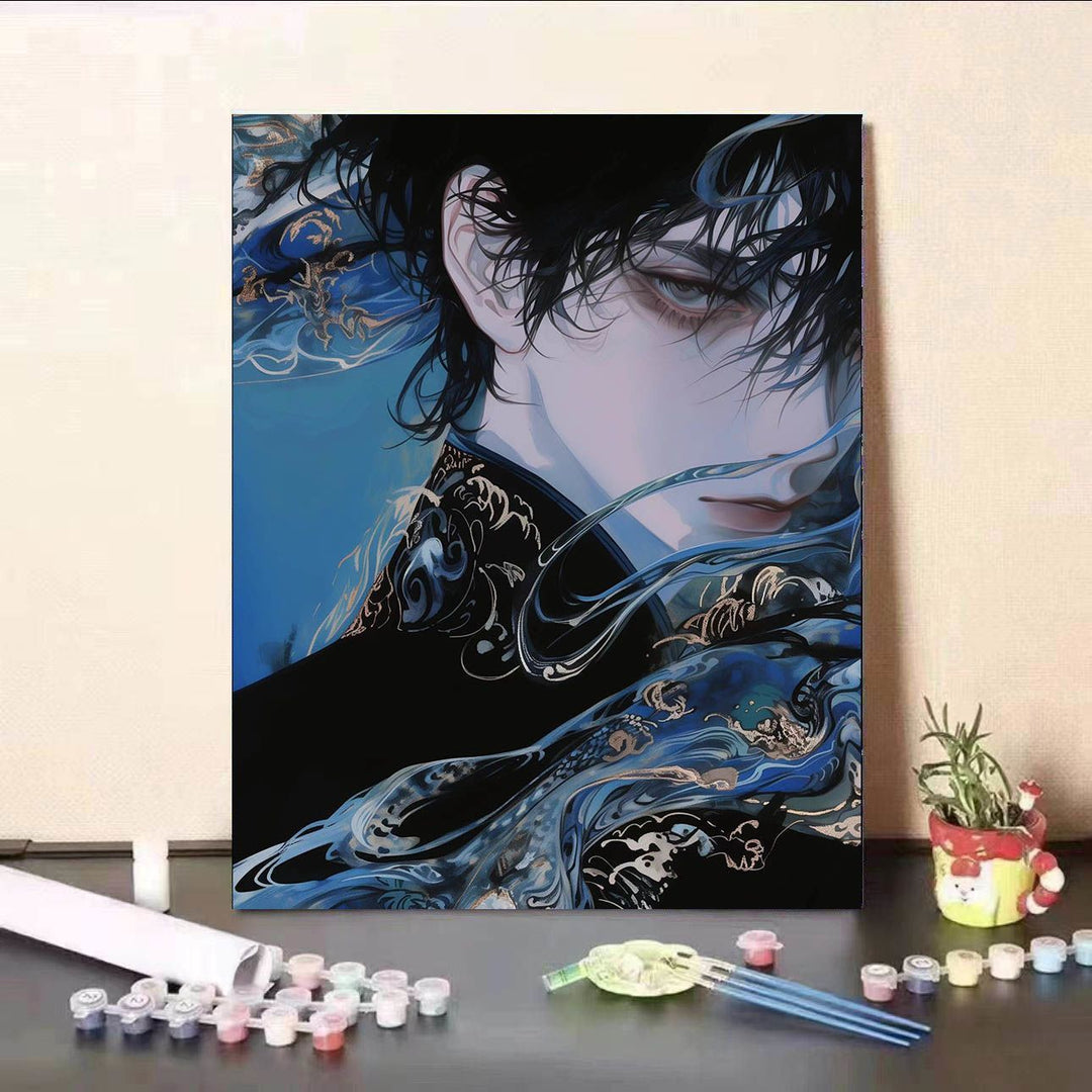 Artistic Portrait Canvas Artwork Bowlift