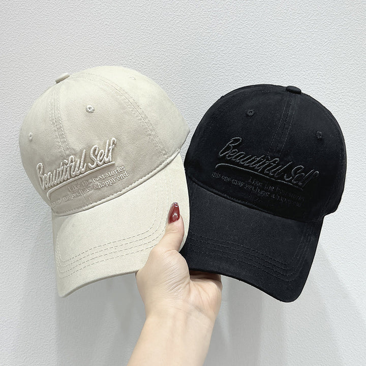 Women's Trendy Embroidered Cap Bowlift