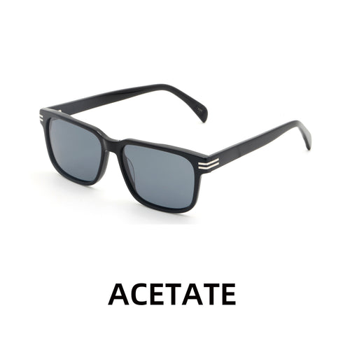Women's fashionable sunglasses with transparent frame and green lenses Bowlift