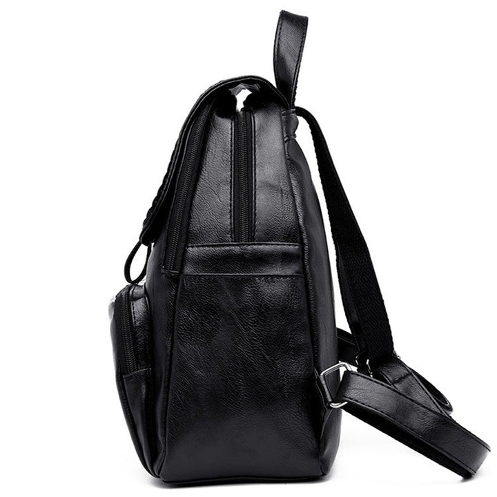 WoStylish Leather Backpack Bowlift