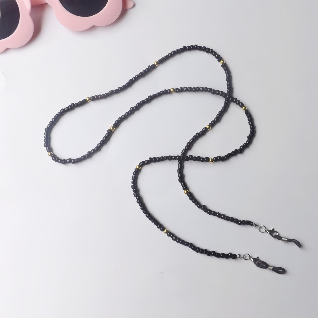 Fashionable glasses strap with elegant pearl clasps Bowlift