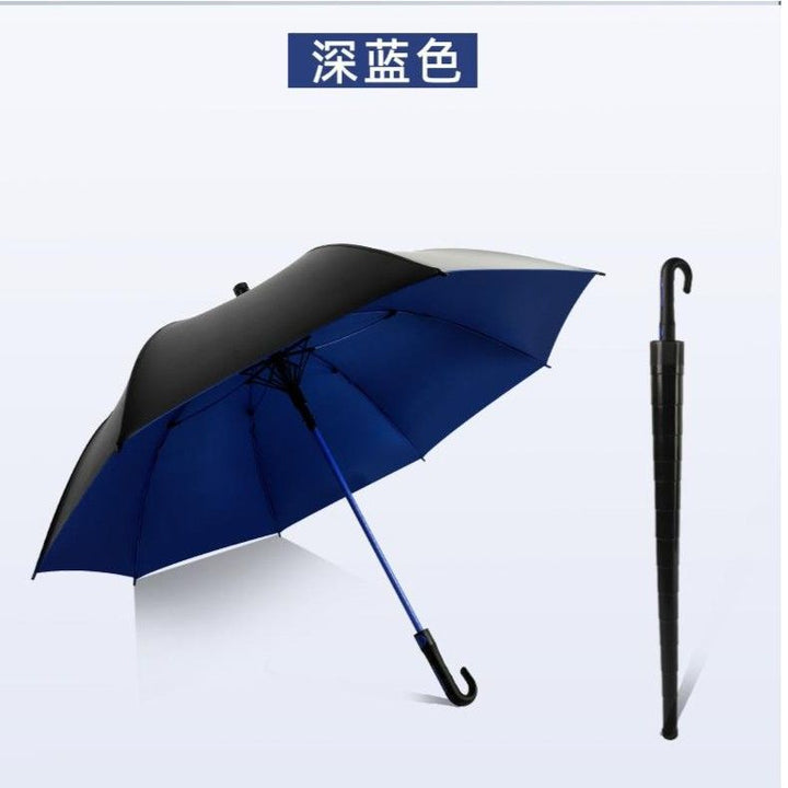 Women’s Folding Umbrella with Double-Layer Weather Protection and Ergonomic Handle Bowlift
