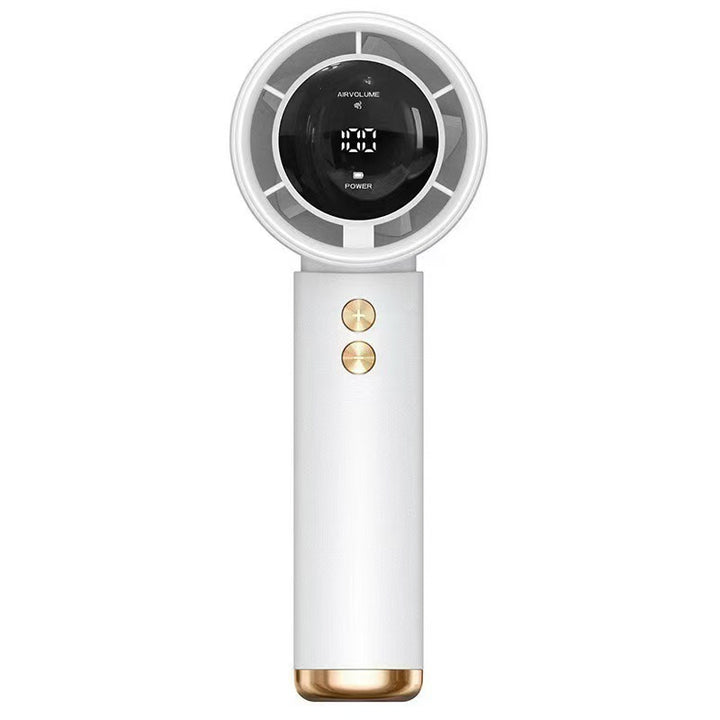 Unisex High-Tech Rechargeable Handheld Air Circulator Bowlift