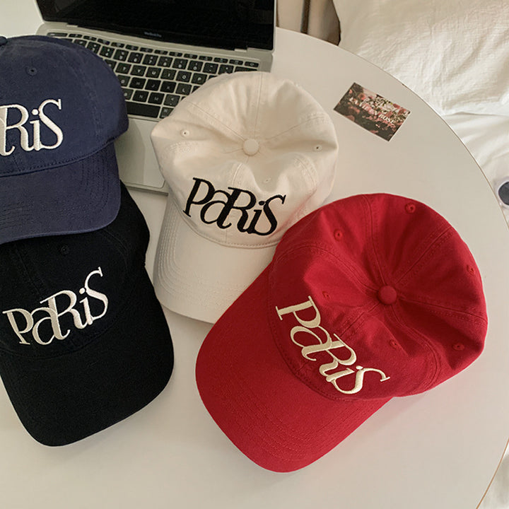 Women's Cotton Embroidered Cap Bowlift