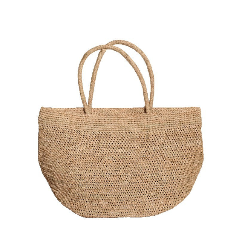 Handcrafted Beach Bag Made of Natural Material Bowlift