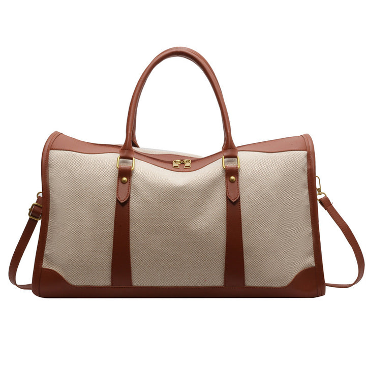 Elegant Canvas Travel Duffle