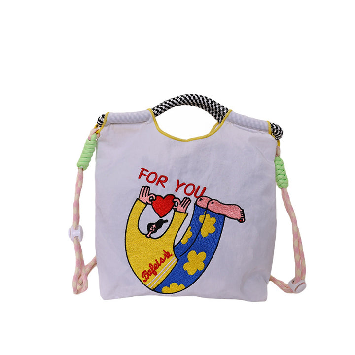 Shoulder bag with creative design and adjustable carrying system Bowlift