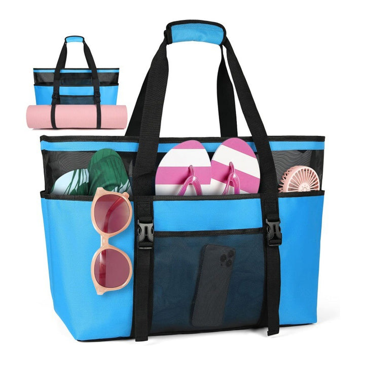 Multifunctional beach bag with compartments Bowlift