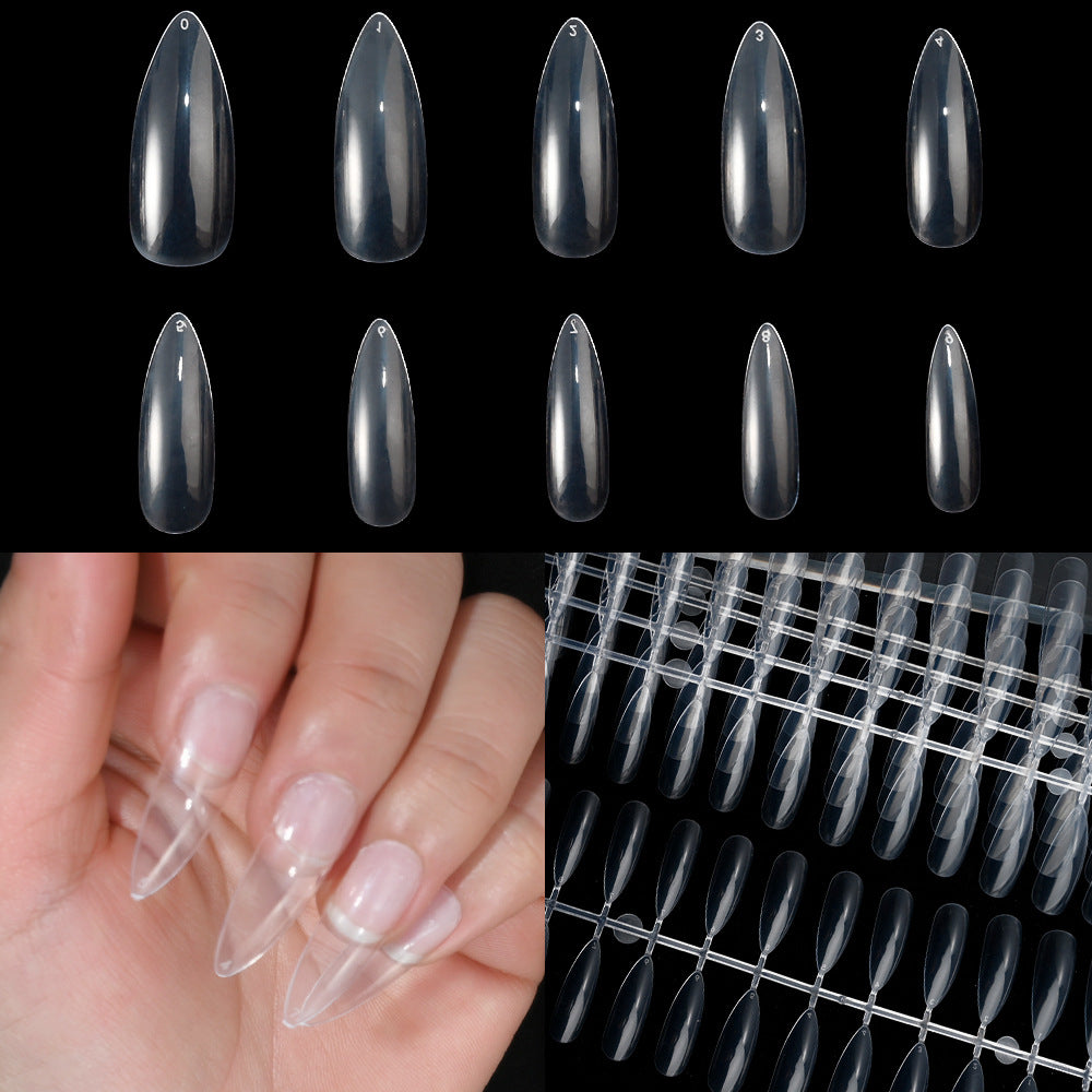 Flexible Soft Gel Nail Extension Tips Bowlift