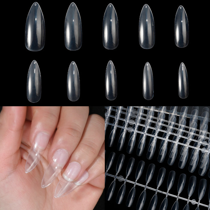 Flexible Soft Gel Nail Extension Tips Bowlift