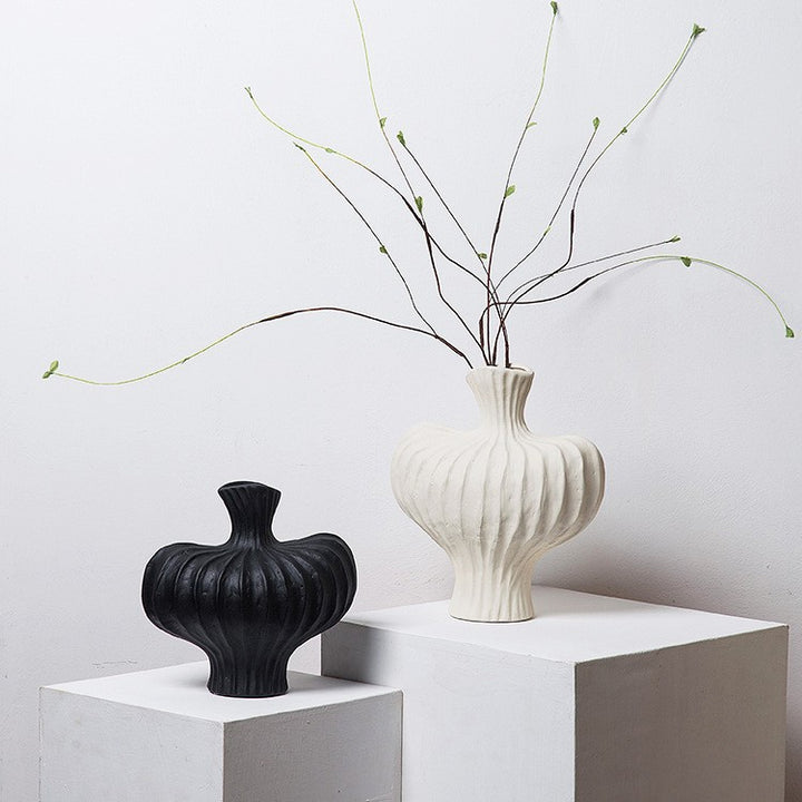 Stylish Ceramic Art Vase Bowlift