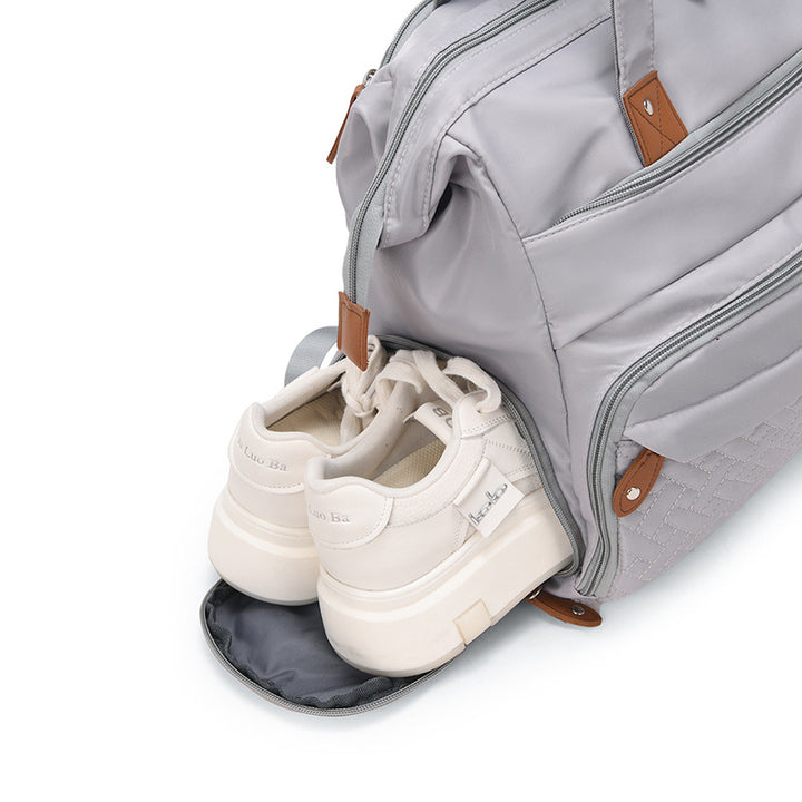 Multi-Functional Travel Tote Bag with Insulated Compartment Bowlift