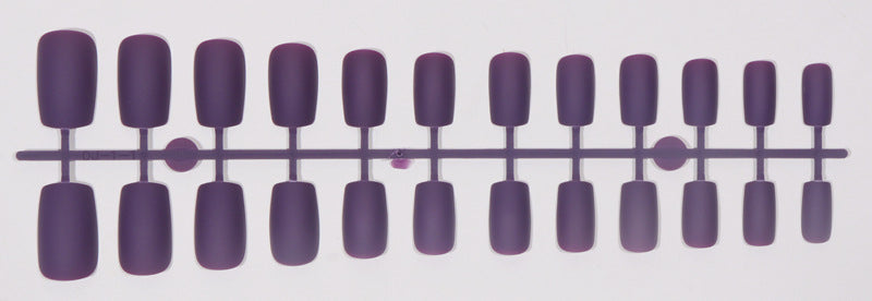 Matte Finish Long Stiletto Press-On Nails Bowlift