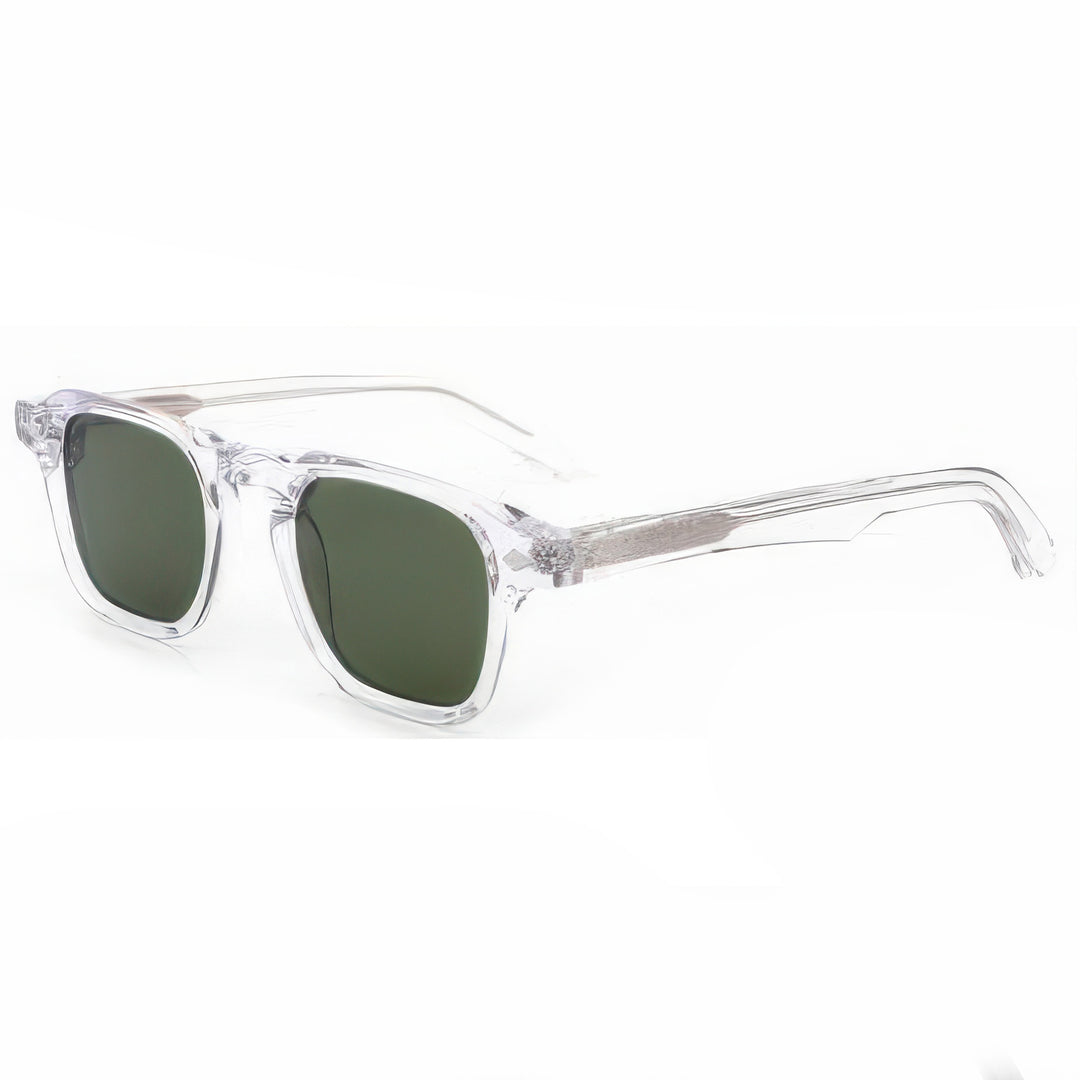 Women's sunglasses in a modern, transparent design with polarized lenses Bowlift