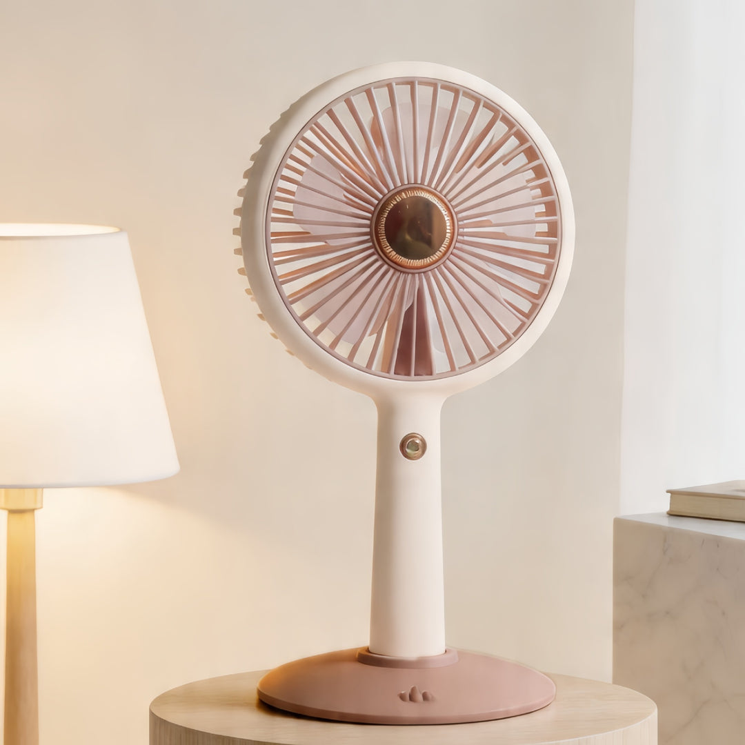 Portable USB Table Fan with Kitten Ear Design Bowlift