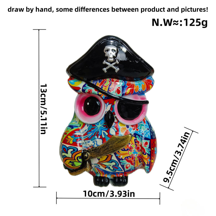 Artful owl figure in maritime design Bowlift