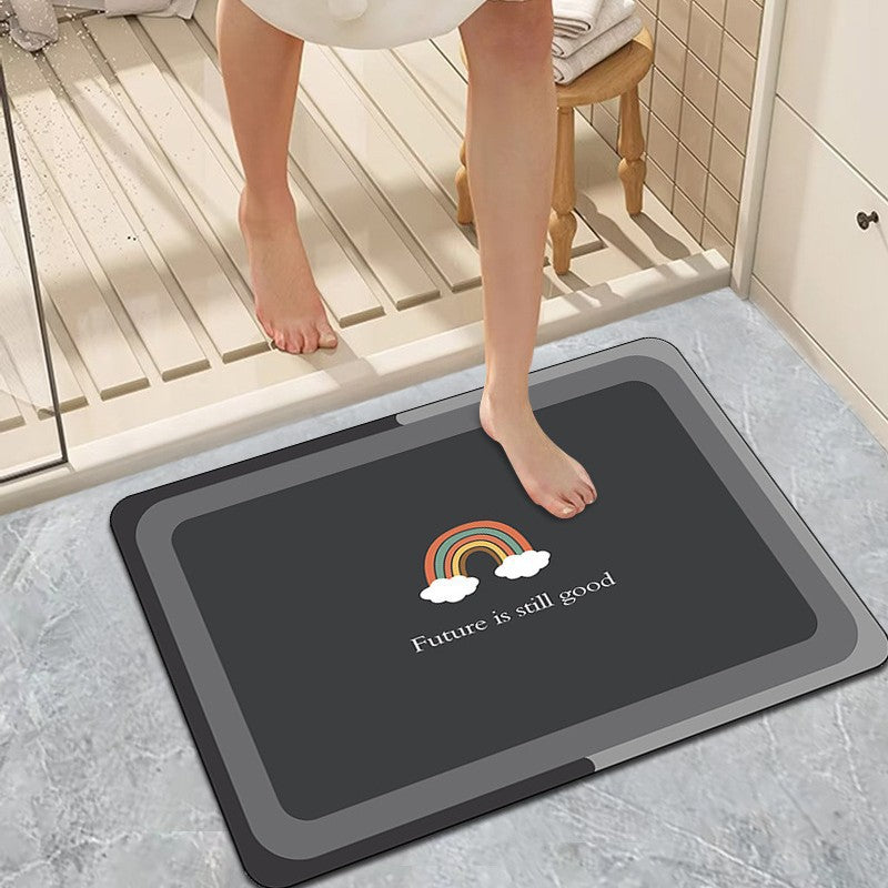 Cute Cartoon Bath Mat Bowlift