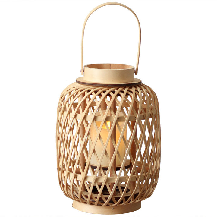 Handmade Rattan Lantern Bowlift