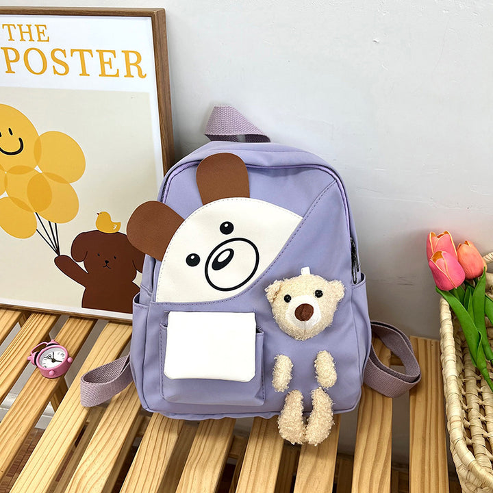 Cute Bear-Themed Mini Backpack Bowlift