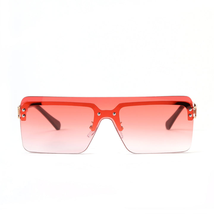 Ladies oversized sunglasses with modern geometric design Bowlift