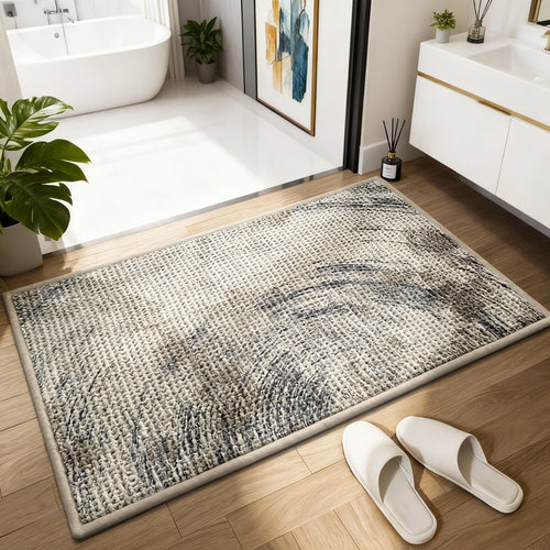 Textured Modern Area Rug Bowlift
