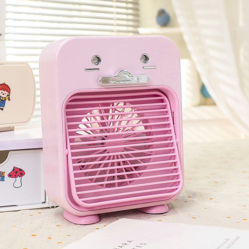 Ladies Creative Table Fan with Animal Motifs Bowlift